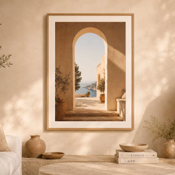 Affiche L'arche — Collection Mediterranean