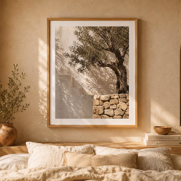Affiche L'olivier — Collection Mediterranean